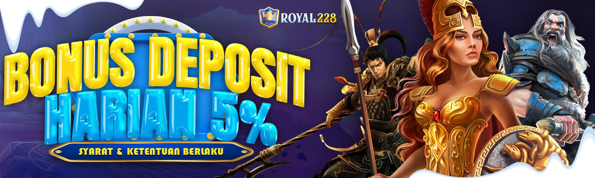 BONUS DEPOSIT HARIAN 5%