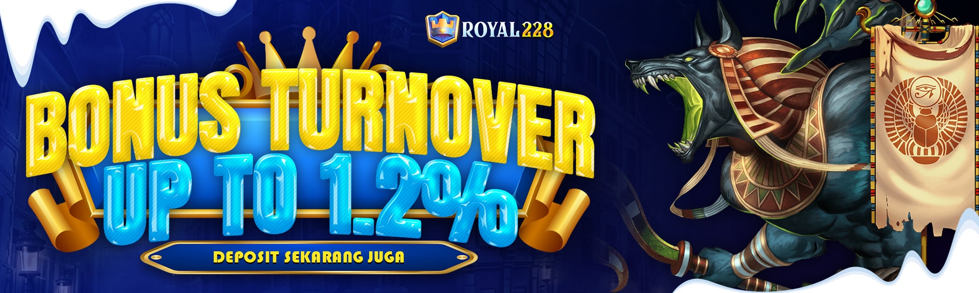 BONUS TURNOVER UP TO 1.2%